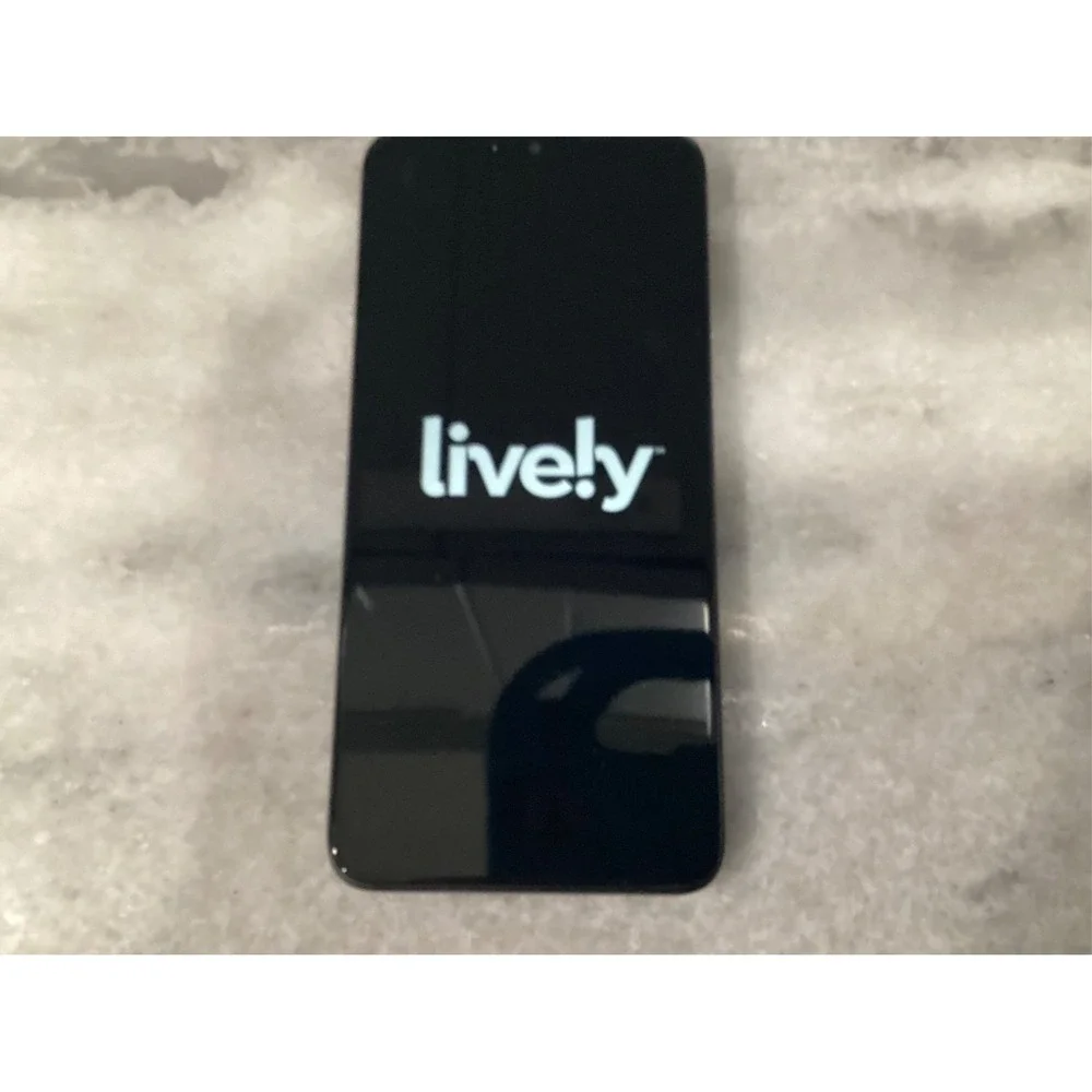 Lively Smart Senior Smartphone 6.2in Screen Black Jitterbug Simple Android Phone